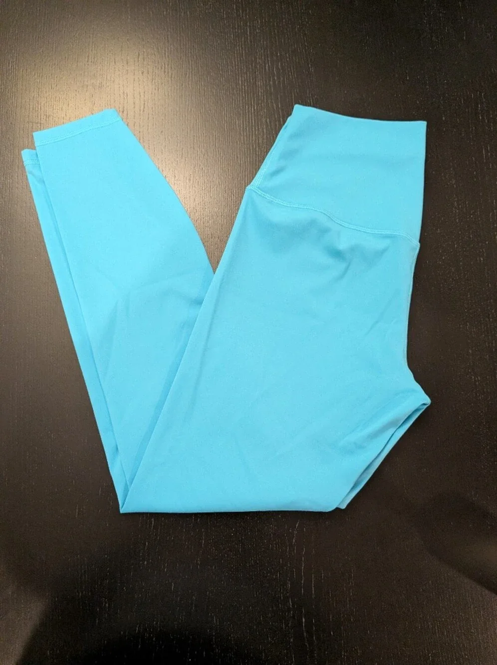Bright Turquoise Active Leggings - Picture 3 of 6